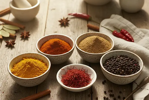 نگهداری ادویه ها